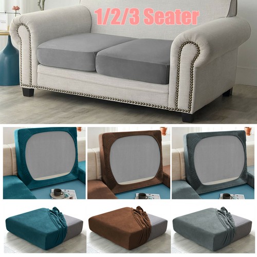 Stretch velvet sofa seat - sofa,