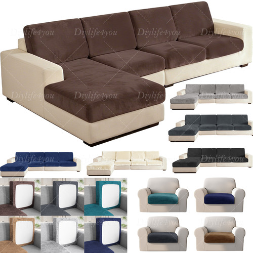 Stretch velvet sofa - stretch,