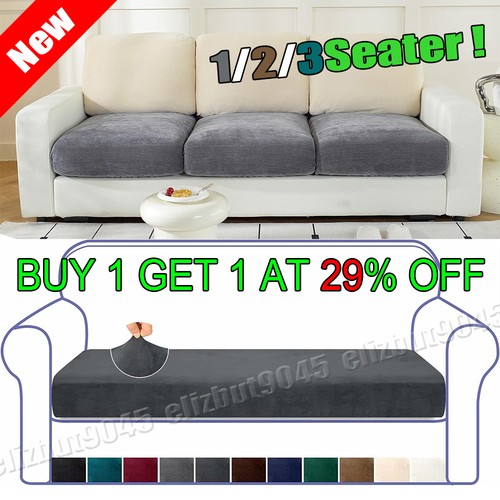 Sofa seat cushion cover - 1/2/3,