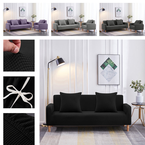 Velvet stretch sofa cover - stretch, 1