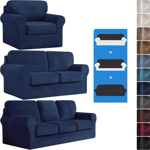 Stretch sofa couch - sofa, covers