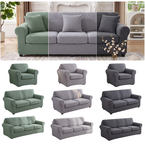 Stretch fleece sofa cover - cover, with